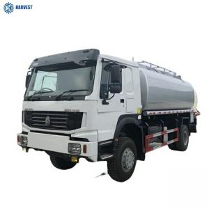 China Carbon Steel Tank 4WD 266hp Sinotruck Howo 4x4 10000L Oil Truck Tanker supplier
