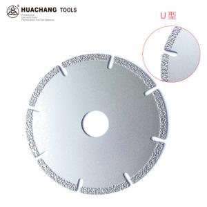 Silver 12 Inch Diamond Blade Cutting Discs For Ceramic Marble And Concrete