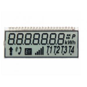 China 12 O'Clock 7 Digit Tn Panel Display , Twisted Nematic Lcd For Communications / Telephone supplier