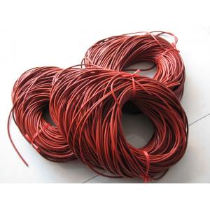 Red Color Oil Resistance Silicone Rubber Cord Tensile Strength 7.5-9.8Mpa