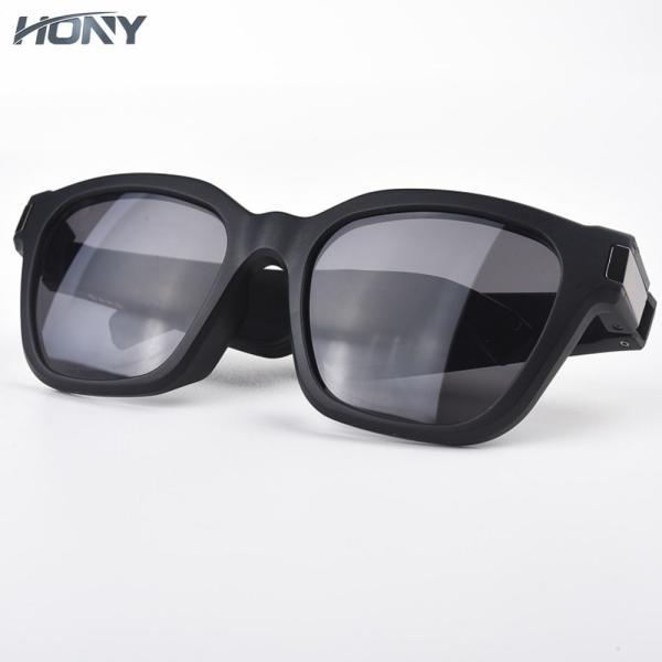 Multifunction Wireless Touch 110mAh Glasses With Bluetooth Speakers Nylon Lens