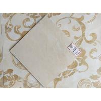 China Anti Scratch Terrazzo Porcelain Tile White Gray Beige Black Color on sale