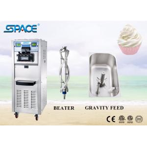 China Commercial 3 Flavor Soft Serve Freezer , Ice Cream Maker Machine For Business supplier
