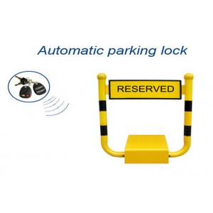 U Shape Vehicle Parking Reservation Lock , Car Parking Space Barriers 433mhz Frenquency