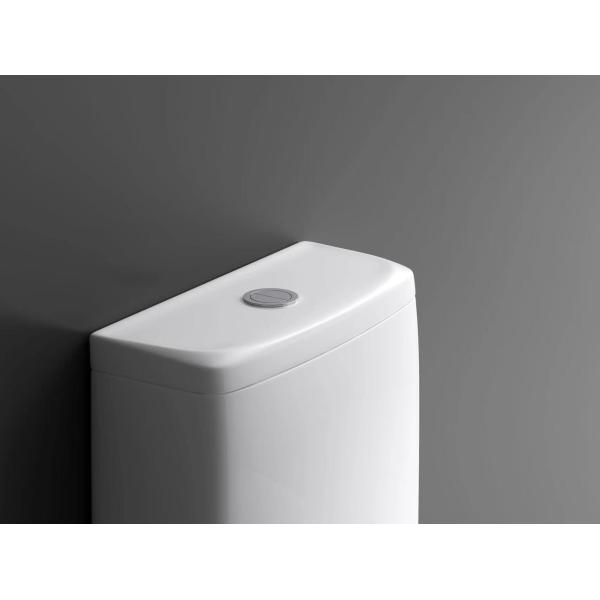 Wholesale Modern White One Piece Ceramic Toilet Bowl Dual-Flush Siphonic for Bathroom Commode WC Pot