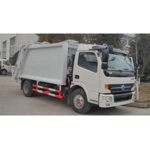 China 8 Cbm Garbage Compactor Truck Single Cab Rubbish Compactor Truck With Cummins Engine supplier