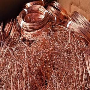 China Bright Aluminum Copper Wire Scrap 99.99% Metal Red Grade A supplier