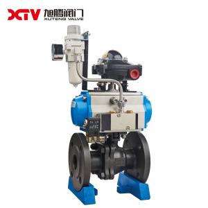 China Floating Ball Valve with Straight Through Type Channel and DIN Carbon Steel Q41F supplier
