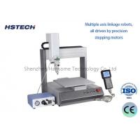 China 4Axis Working Tabletop Soldering Machine with Automatic Cleaning Function on sale