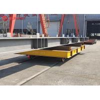 China Billet Factory Battery Motorized Rail Transfer Cart 100 Tons on sale