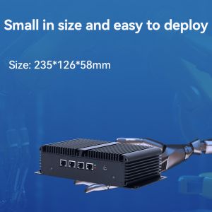 China Celeron N5105 Processor With Four LAN and 1HDMI 1DP Network Mini PC wholesale