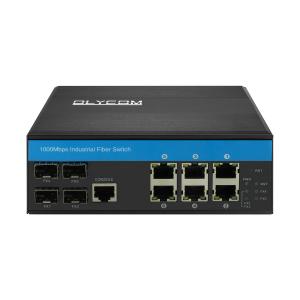 China 15.4W Industrial Managed POE Switch 6 Ports Supporting Poe Gigabit Ethernet supplier