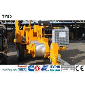 China Overhead Line Stringing Equipment Hydraulic Stringing Machine Tool on sale