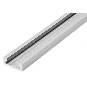 China Anodized Construction Aluminum Profile Aluminium Extrusion Channel Thin Wall U Type wholesale