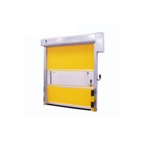 China Standard Plywood Package External Industrial High Speed Door With Shoulder Protection supplier