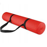 all purpose yoga mat, all-purpose 1/4 inch yoga mat with carrying strap, sports yoga mat