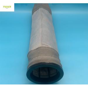 Bulked Yarn Fiberglass PTFE Membrane Filter Bag High Temperature Alkali Free