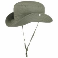 China Anti - Wrinkle Summer Sunshade Mens Bucket Hat With String / Cotton Sweatband on sale