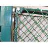 2.87MM Galvanised Black Chain Link Fencing,Wire Mesh Fence 50 x 50mm Hole