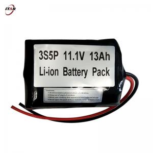 3S5P 18650 Li Ion Rechargeable Battery Packs 11.1V 13Ah 144.30Wh