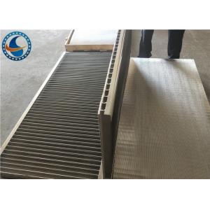 SS 205 / 304 / 316 / Wedge Wire Mesh For FIlter Sieve Screening 0.5mm Slot Size