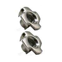 China SS304 / 316 Stainless Steel Plain Finish Surface Tee Four Claw Nut on sale