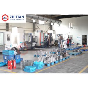 China Twin Screw Extruder Screw Segment For Plastic Compounding Line wholesale
