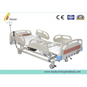 Semi Electric Hospital Electric Beds Stable Reliable , Central-Control Brake System (ALS-ME01)