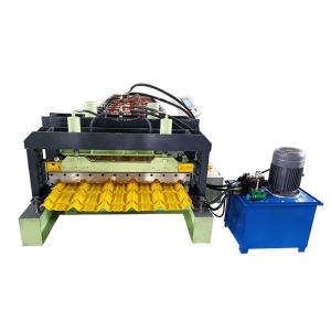 Automatic High Speed Glazed Tile Roll Forming Machine Roof Tile Working