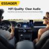ESSAGER ES-BT14 3.5mm オーディオ 無線 ブルートゥース 受信器 アダプタ