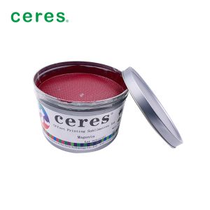 China Magenta Sublimation Ink for Offset Printing with Small Color Difference Good Reproducibility and 4 Color Machine Suitability wholesale