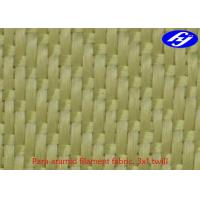China High Tensile Aramid Fiber Fabric 3x1 Twill Kevlar Aramid Fabric Filament Fiber on sale