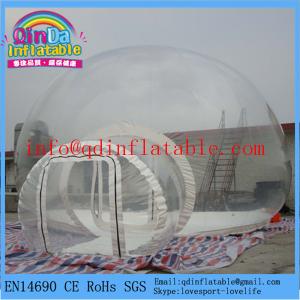 China Clear bubble tent for sale inflatable bubble camping tent supplier