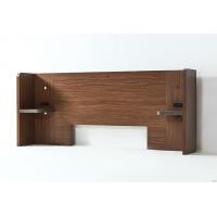 China HPL Laminate LED King Size Hotel Headboards With Night Stands And Power Outlet on sale