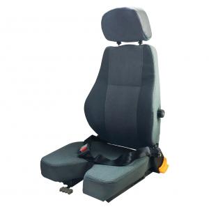 China Simple Type Ower Crane Seat With Mechanical Lumbar Support supplier