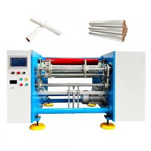 China Semi-auto Aluminium Foil Machine Maker for Aluminum Foil Roll Baking Paper Rewinding supplier