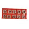 China CCMT120408 Cemented Carbide CCMT432 PVD Coated Inserts For CNC Turning Cutting Tool wholesale