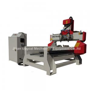 China 500*1000mm Flat Cylinder CNC Carving Machine with 2 Spindles 2 Rotary Axis supplier