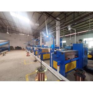 DIN Standard Multi Fine Wire Drawing Machine With 300/400mm Spool Take Up
