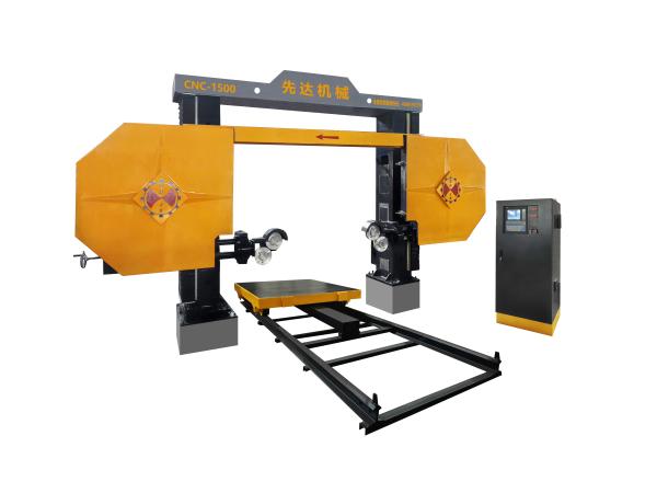 Compact CNC Diamond Wire Cutting Machine 360° Rotating Axis For Precise Material Slicing