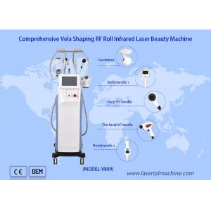 Professional 640nm Cavitation Machine Body Slimming Vela Infrared Laser Rf Roll Shaper 90kpa