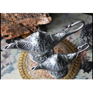Polishing / Engraving Metal DIY Craft Gifts Aladdin's Magic Lamp Design For Tourist