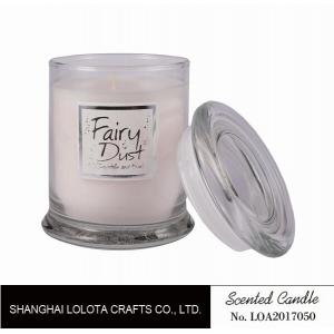 China Clear Screw Top Cover Natural Scented Candle ITS SGS BV BSCI Certificate supplier
