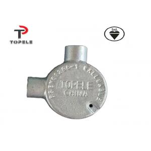 China TOPELE BSの対面直通の円の可鍛性アルミニウム ジャンクション・ボックス、電流を通された電気水路の付属品 wholesale