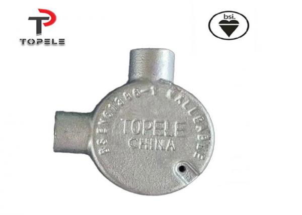 Caja de conexiones de aluminio maleable circular directa bidireccional de TOPELE