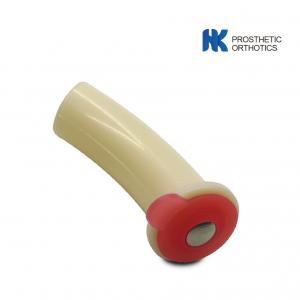 China Red Rubber Prosthetic Accessories , Plastic Valve For Flexible Socket supplier
