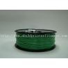 China 1.75 / 3.0mm 3D Printing PLA Filament , Color Changing Filament Blue Green to Yellow Green wholesale