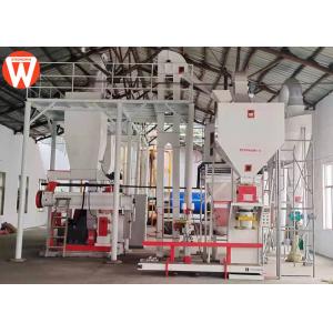 China 10tph Feed Pellet Production Line 12mm Animal Feed Processing Equipment supplier