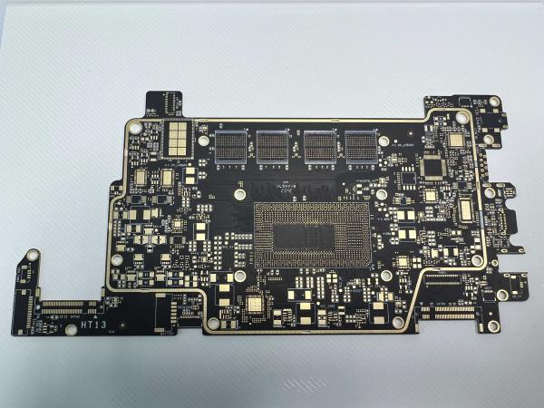 1oz Finished Copper Thickness High Density Model Board with Immersion Silver Coated Surface Enhancement