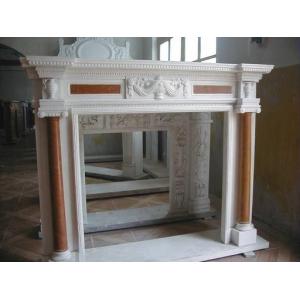 marble fireplace mantel for home decoration